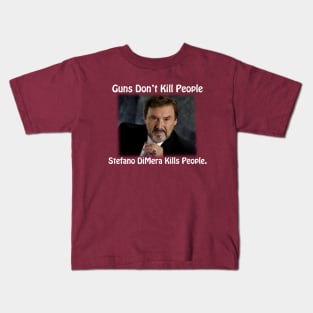 Stefano DiMera Soap Days of our Lives Fun Kids T-Shirt